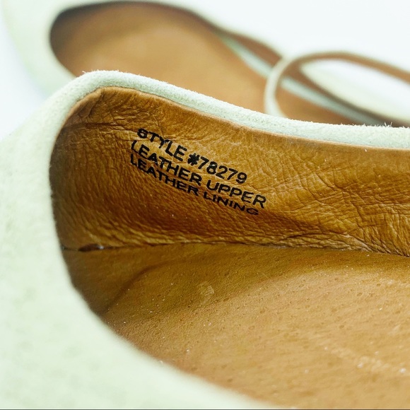 Madewell Mint Green City Skimmer Ankle Strap Flat - Picture 7 of 9